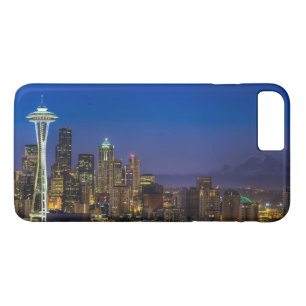 Image of Seattle Skyline in morning hours iPhone 8 Plus/7 Plus Case