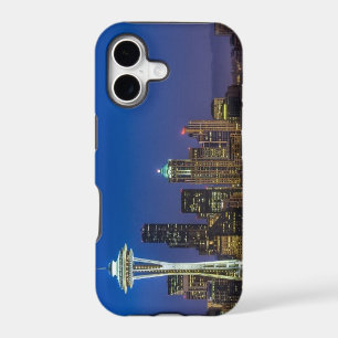Image of Seattle Skyline in morning hours. iPhone 17 Case