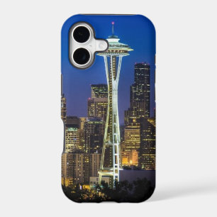 Image of Seattle Skyline in morning hours. iPhone 17 Case