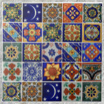 Image of Talavera Tile on 6 x 6 Ceramic Tile<br><div class="desc">Image of Talavera Tile on 6 x 6 Ceramic Tile.  I also have drawer pulls and light switch covers to match.</div>