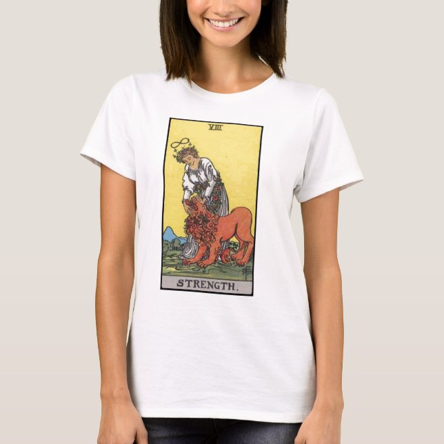 image of tarot strenght card T-Shirt (Front)