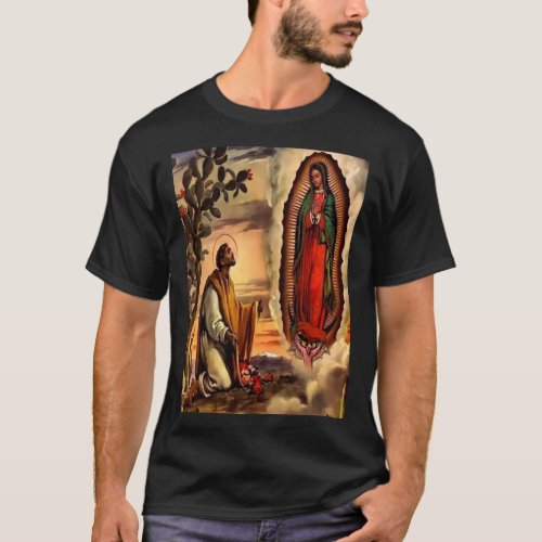 image of the virgin of Guadeloupe in another style T_Shirt