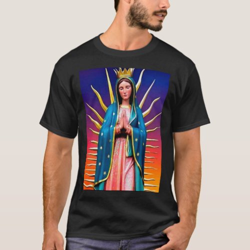 image of the virgin of Guadeloupe T_Shirt