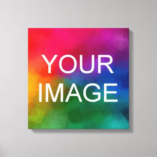 Image Photo Picture Logo Budget Square Quality Canvas Print