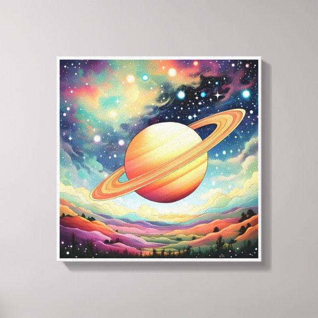 Image printed on canvas for beautiful colors, 194 (Front)