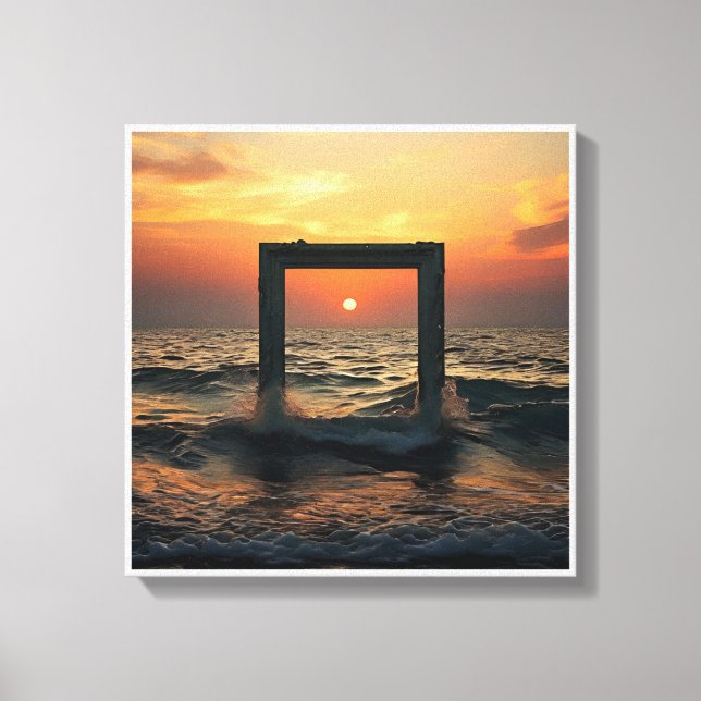 Image printed on canvas for beautiful colors, 207 (Front)
