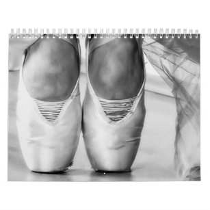 Image romantic contemporary ballerina calendar