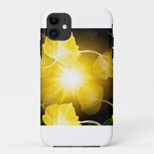 image which The main focus is on a bright  sunny iPhone 11 Case