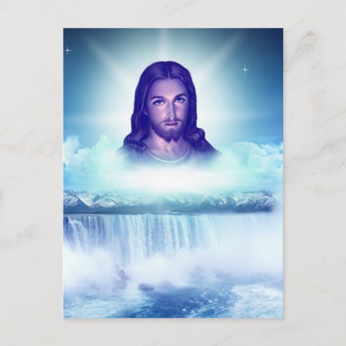 imagem de jesus postcard