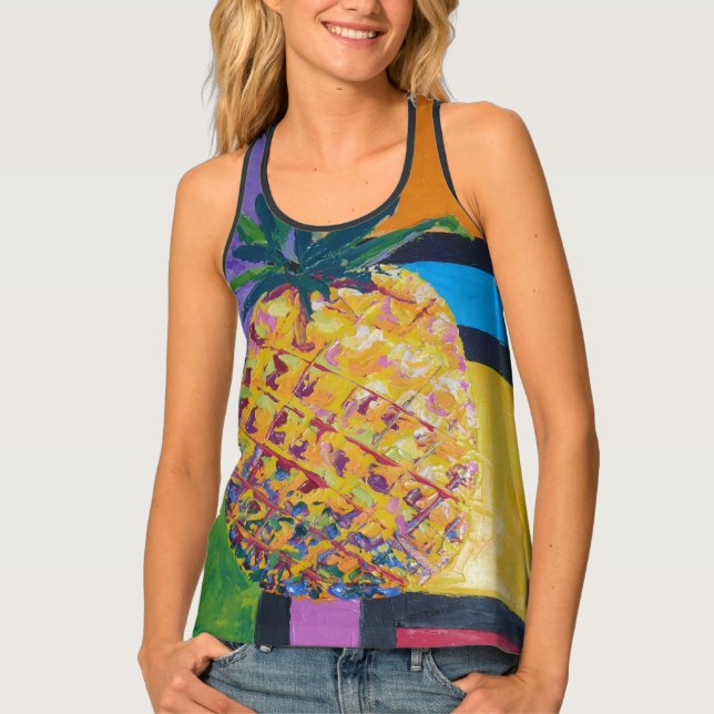 Imagen de mi obra Piña. Serie Tank Top (Front)