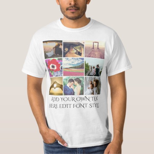 images and text T_Shirt