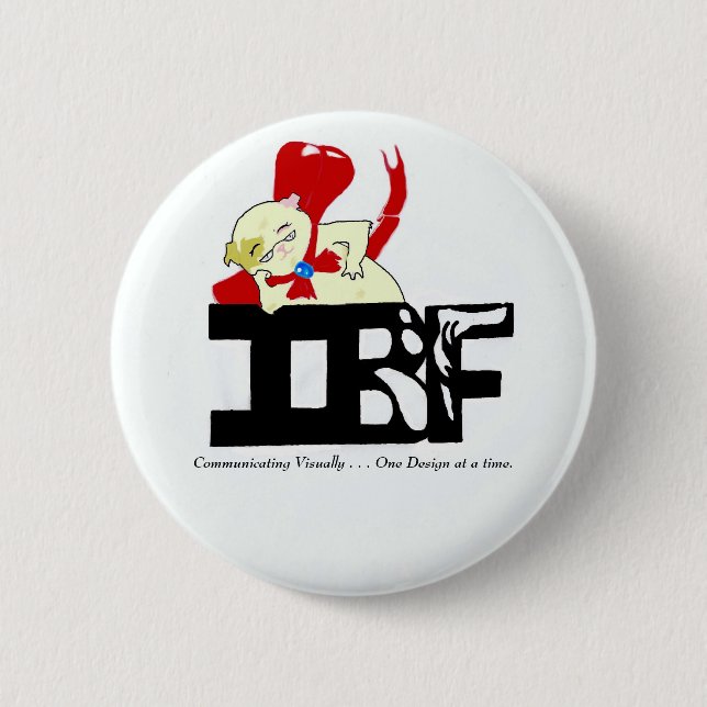 Images By Fred Pinback Button (Front)
