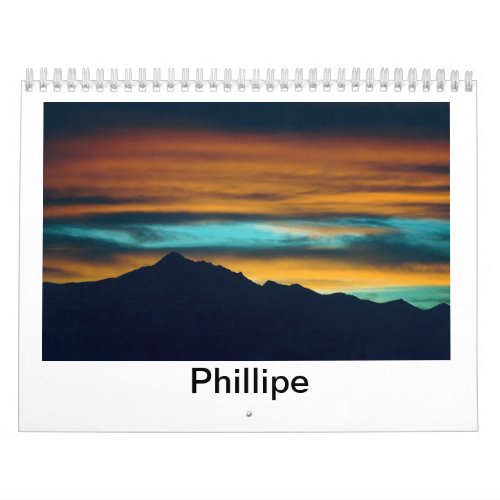 Images by Phillipe Aguayo Calendar