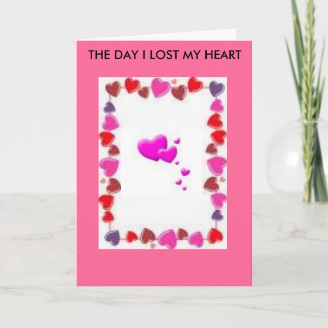 images, FG, THE DAY I LOST MY HEART Card (Front)