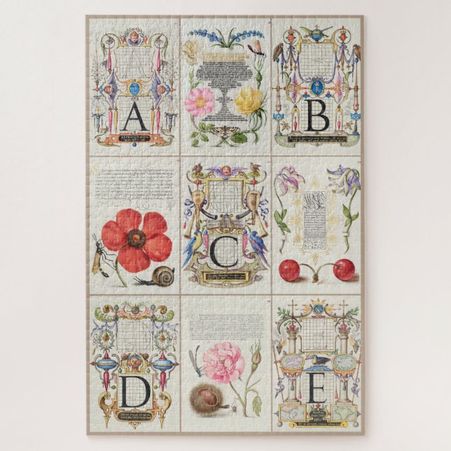 Images from Mira Calligraphiae Monumenta 7 Jigsaw Puzzle (Vertical)