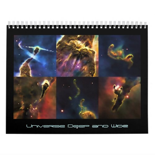 Images from our Universe Outer Space Beauty Calendar