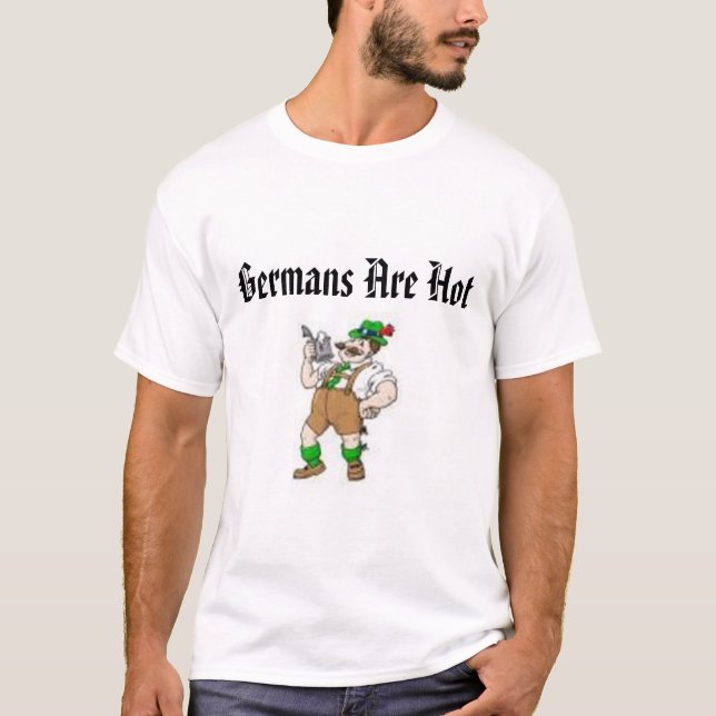 images, Germans Are Hot T-Shirt (Front)