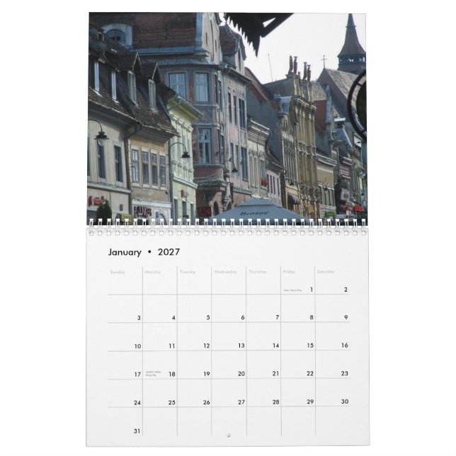 Images of Brasov 2012 Calendar (Jan 2027)