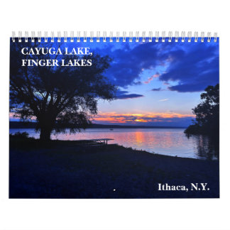 IMAGES OF CAYUGA LAKE, FINGER LAKES calendar