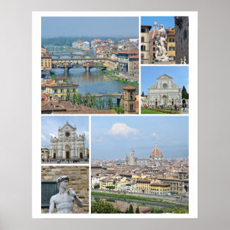 Images Of Florence Poster Images Of Florence Poster