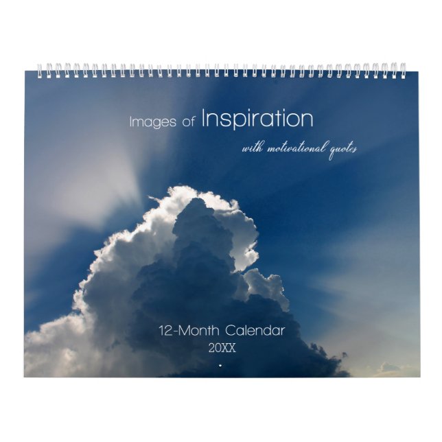 Images of Inspiration with Motivational Quotes Calendar (Cover)