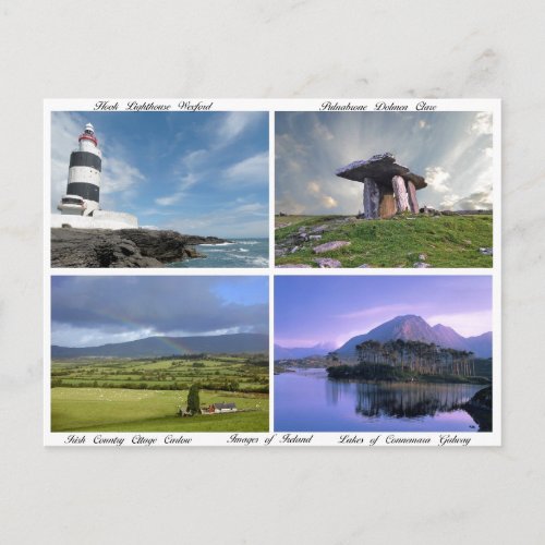 Images of Ireland postcard