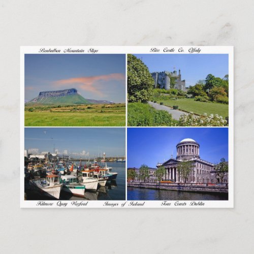 Images of Ireland  postcard