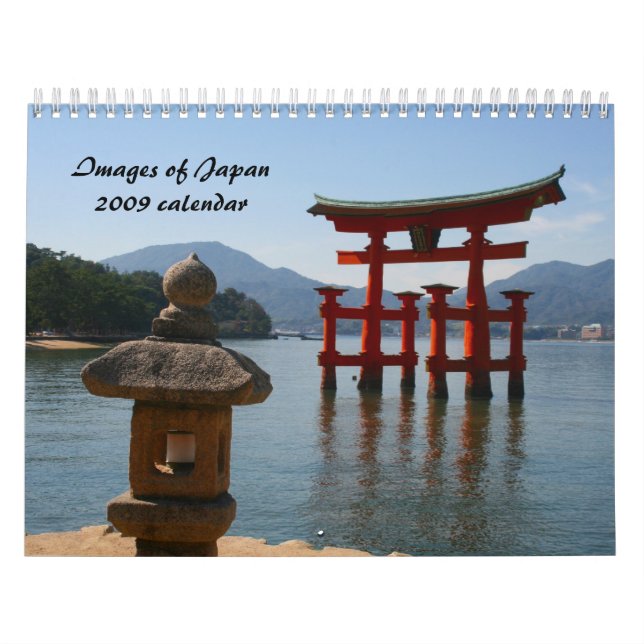 images of Japan 2009 calendar (Cover)