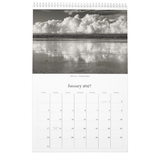Images of Maine by James O'Reilly: 2009 Calendar (Jan 2027)