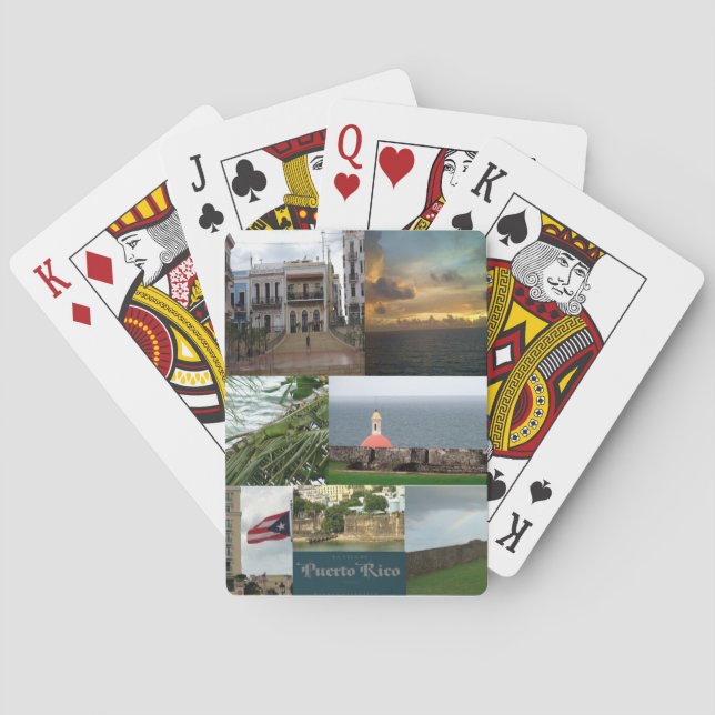 Images of Puerto Rico Playing Cards (Back)