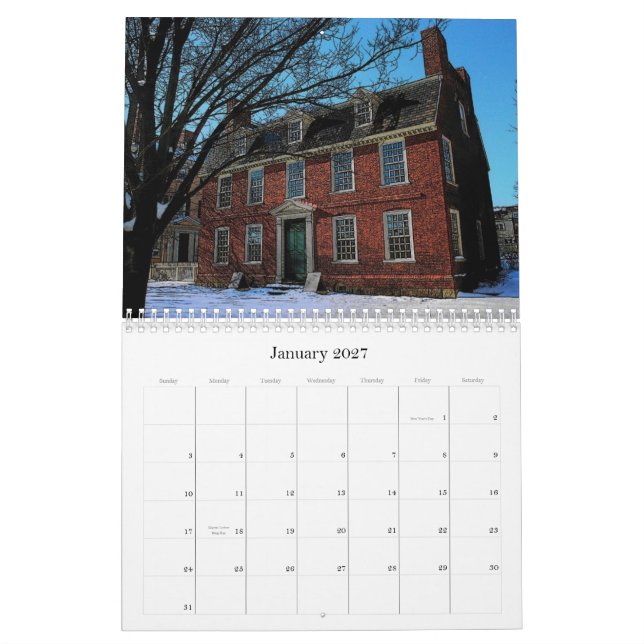 Images of Salem Calendar (Jan 2027)