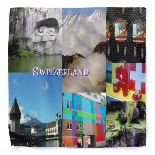 Images of Switzerland Bandana