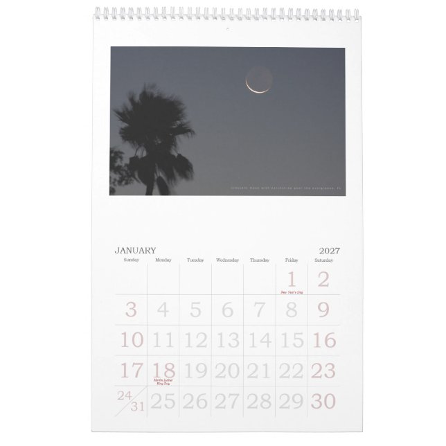 images of the everglades, florida calendar (Jan 2027)
