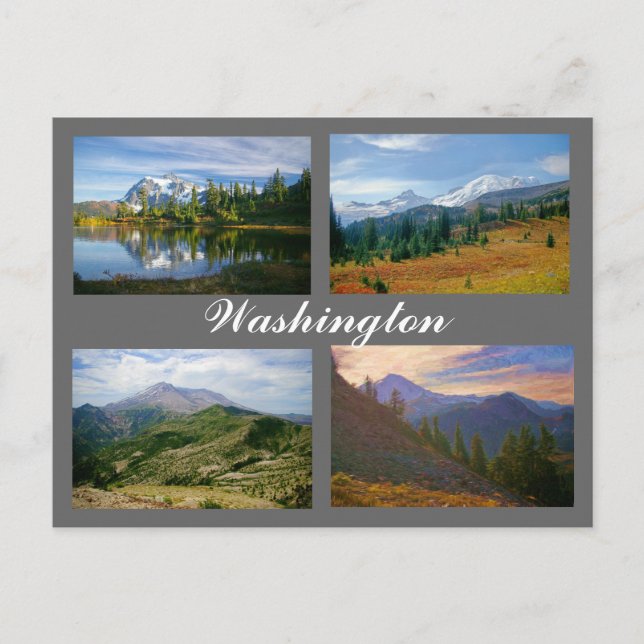 Images of Washington postcard (Front)