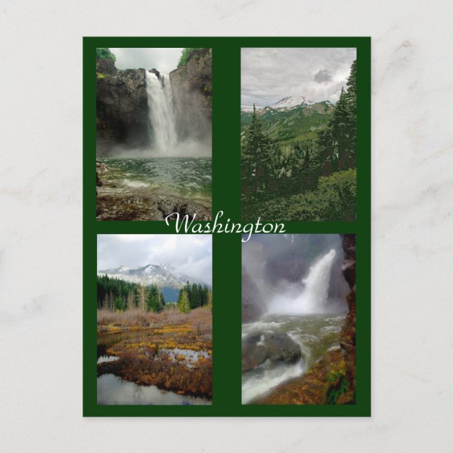 Images of Washington postcard (Front)