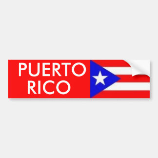 Puerto Rico Bumper Stickers - Car Stickers | Zazzle