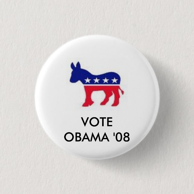 images, VOTE                    OBAMA '08 Button (Front)