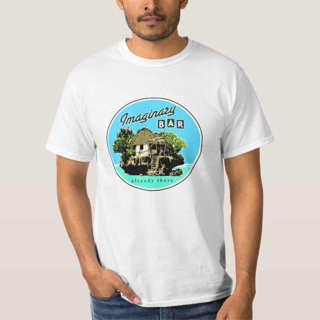 Imagiary Bar Island Hut t-shirt (Front)
