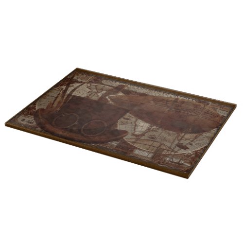 Imaginarium Steampunk Mixed Media Cutting Board