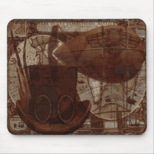 Imaginarium Steampunk Mixed Media Mouse Pad