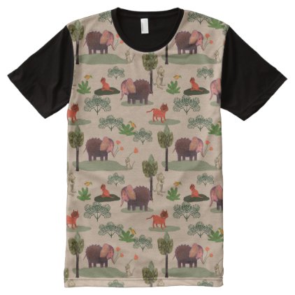 Imaginary animals tee