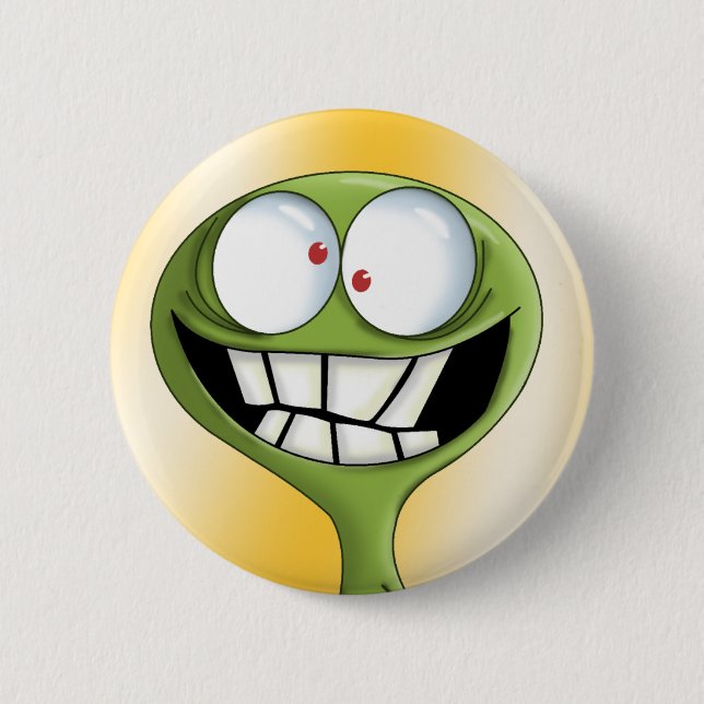 Imaginary Friend Pinback Button (Front)