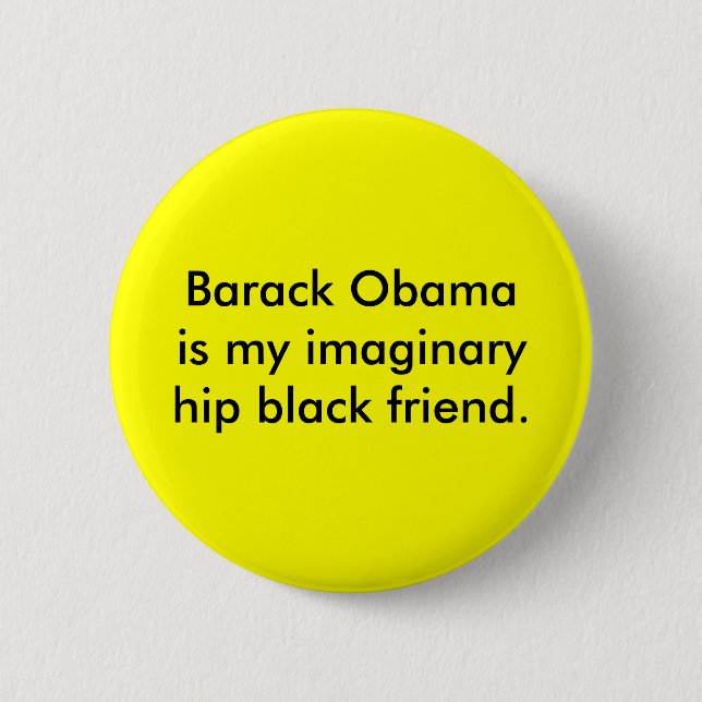 Imaginary Friend Pinback Button (Front)