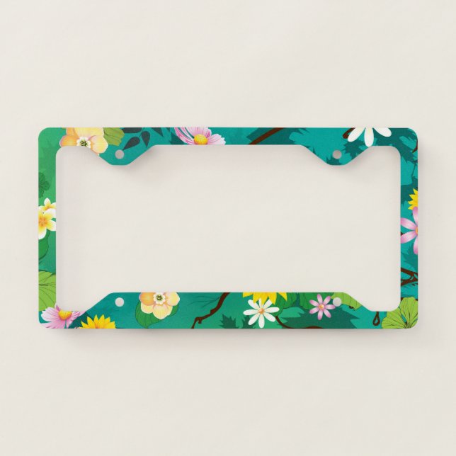 Imaginary Jungle 1 License Plate Frame (Front)