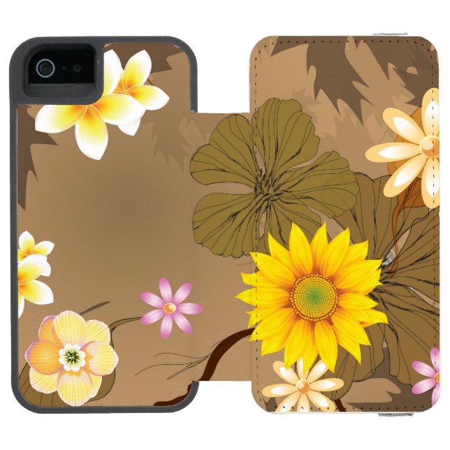 Imaginary Jungle 2 Incipio iPhone Wallet Case (Folio Open)