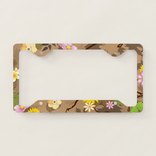 Imaginary Jungle 2 License Plate Frame (Front)