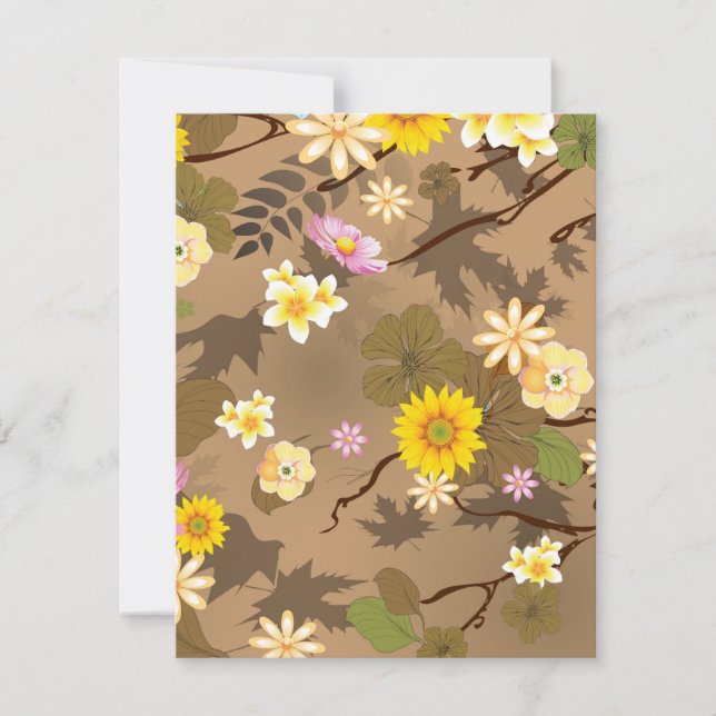 Imaginary Jungle 2 Note Card (Front)
