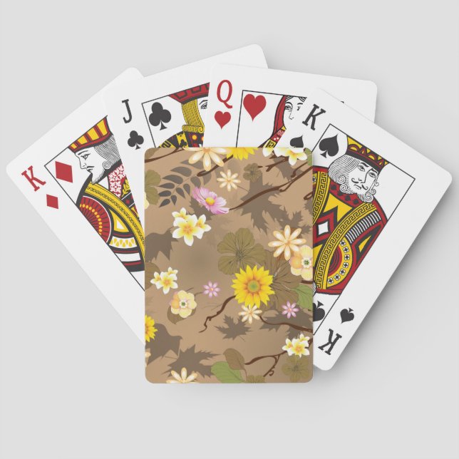 Imaginary Jungle 2 Poker Cards (Back)