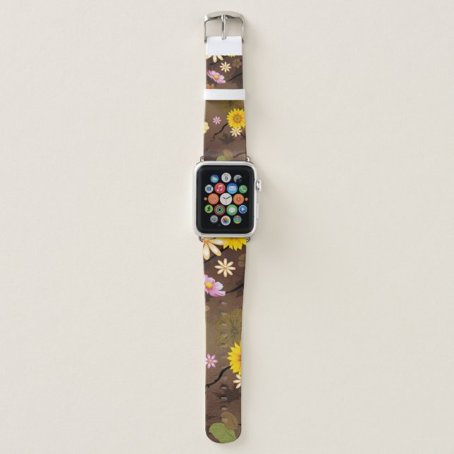 Imaginary Jungle 3 Apple Watch Band (Front)