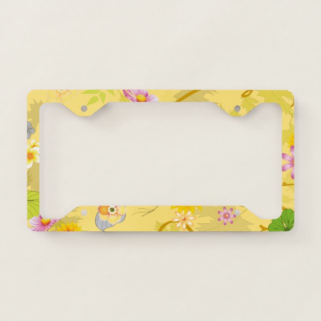 Imaginary Jungle 5 License Plate Frame (Front)